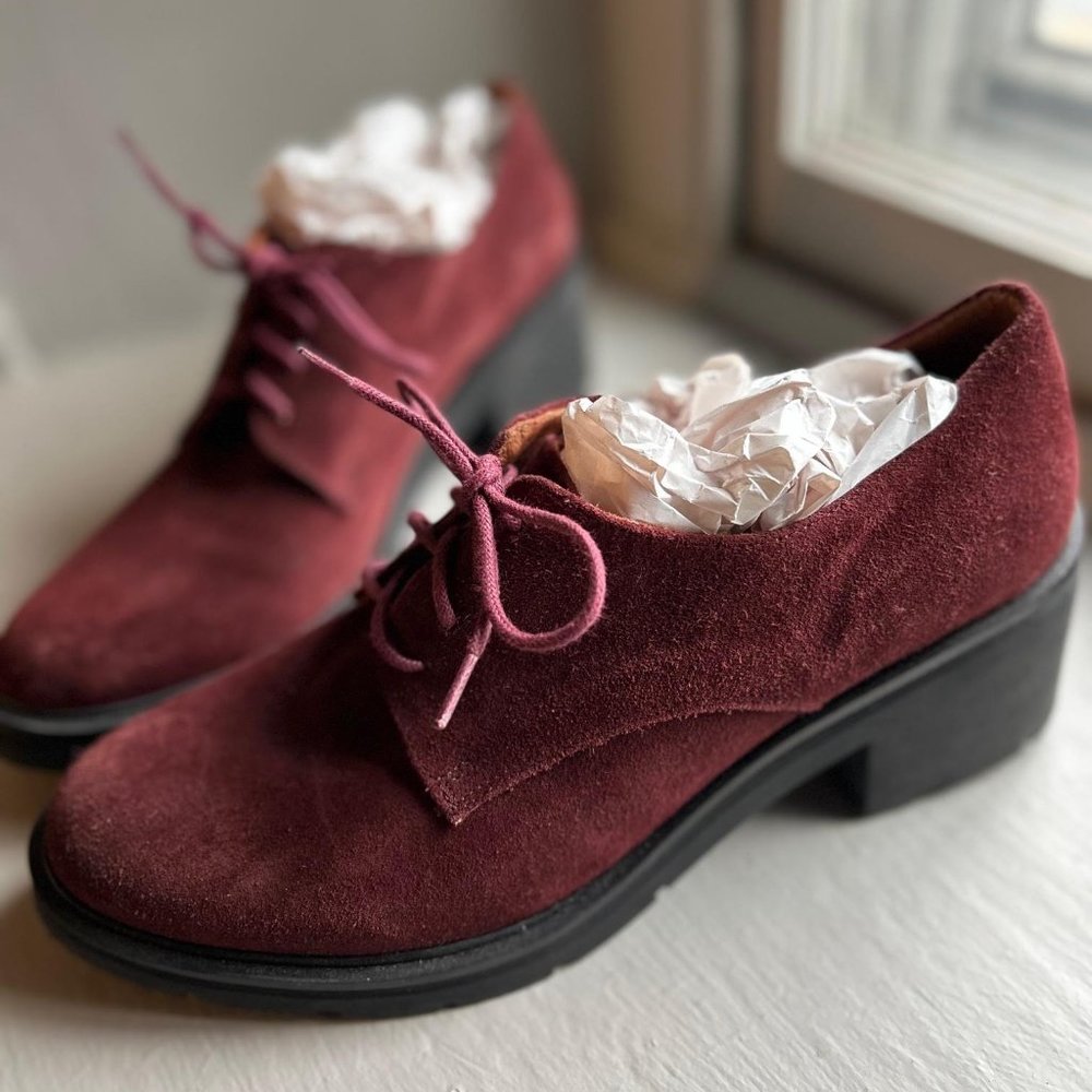 DNA Footwear Chunky Suede Lace Ups
